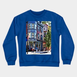 Jim Thorpe PA - Window Shopping Crewneck Sweatshirt